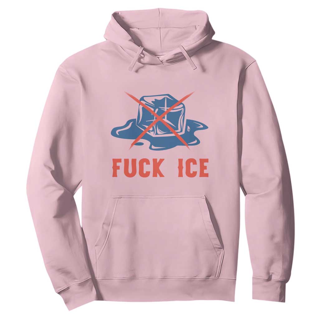 Ice Cube Anti ICE Immigration Human Rights Meme Hoodie TS14 Light Pink Print Your Wear