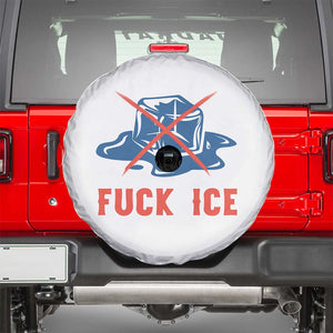 Ice Cube Anti ICE Immigration Human Rights Meme Spare Tire Cover TS14 White Print Your Wear