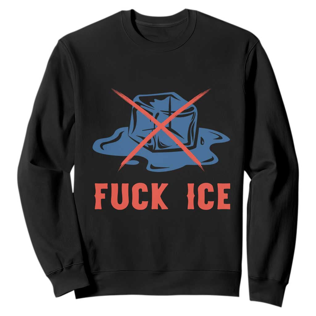 Ice Cube Anti ICE Immigration Human Rights Meme Sweatshirt TS14 Black Print Your Wear