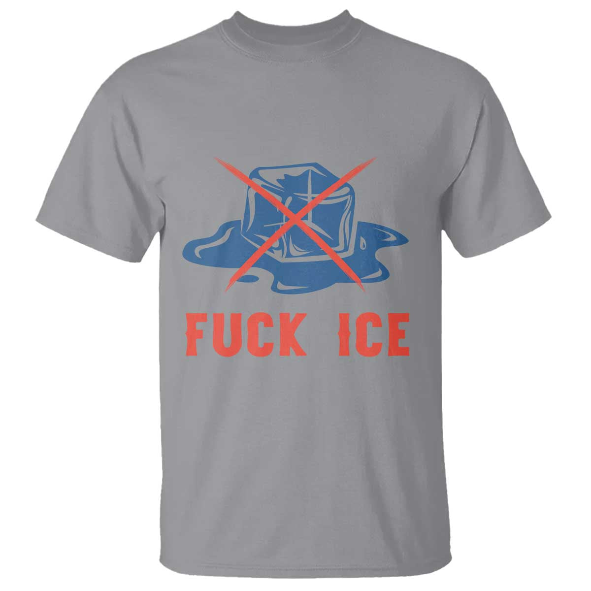 Ice Cube Anti ICE Immigration Human Rights Meme T Shirt TS14 Sport Gray Print Your Wear