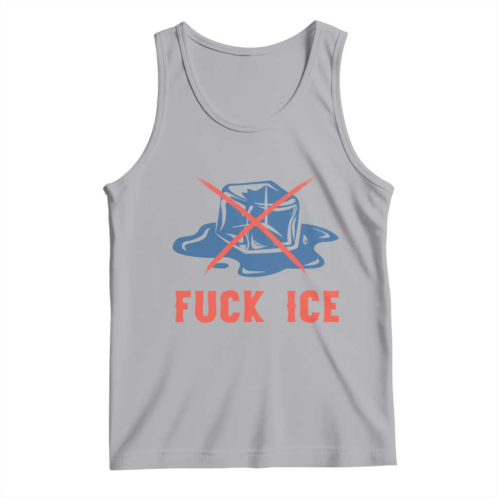Ice Cube Anti ICE Immigration Human Rights Meme Tank Top TS14 Athletic Heather Print Your Wear