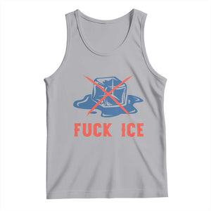 Ice Cube Anti ICE Immigration Human Rights Meme Tank Top TS14 Athletic Heather Print Your Wear