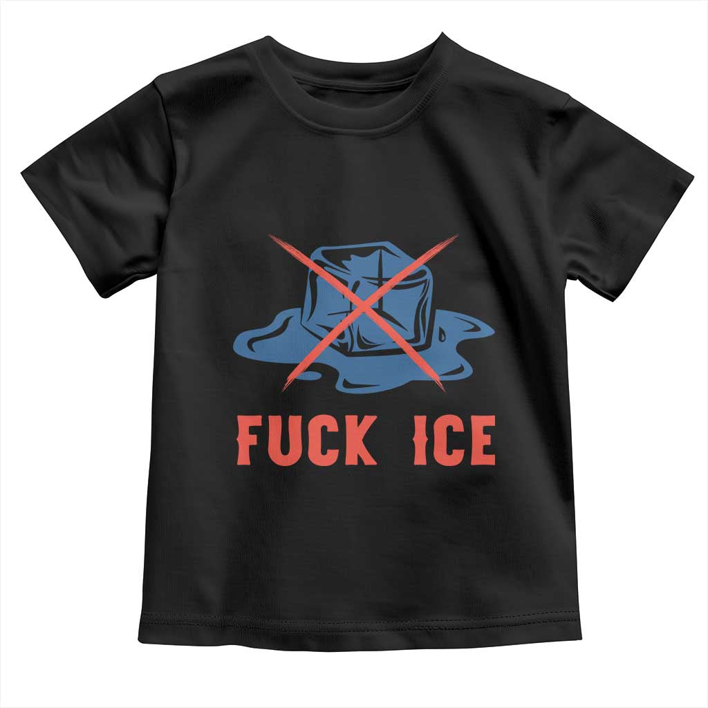Ice Cube Anti ICE Immigration Human Rights Meme Toddler T Shirt TS14 Black Print Your Wear