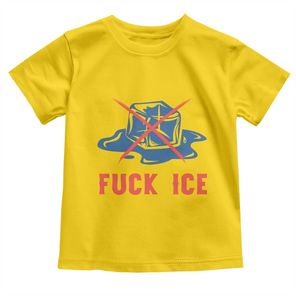 Ice Cube Anti ICE Immigration Human Rights Meme Toddler T Shirt TS14 Daisy Print Your Wear