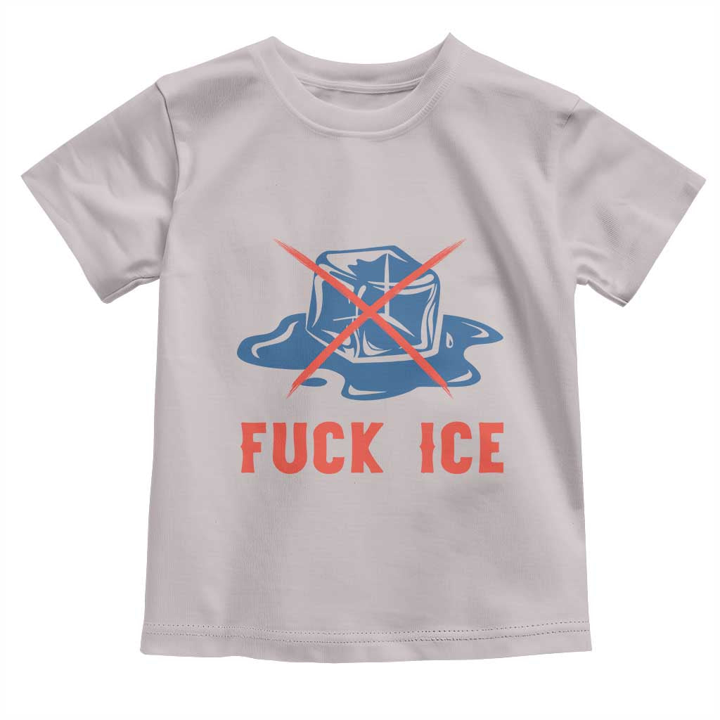 Ice Cube Anti ICE Immigration Human Rights Meme Toddler T Shirt TS14 Ice Gray Print Your Wear