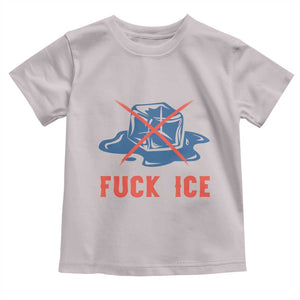 Ice Cube Anti ICE Immigration Human Rights Meme Toddler T Shirt TS14 Ice Gray Print Your Wear