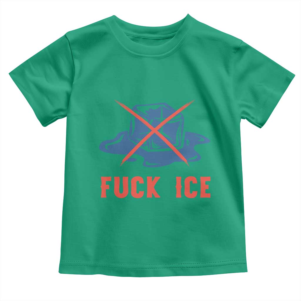 Ice Cube Anti ICE Immigration Human Rights Meme Toddler T Shirt TS14 Irish Green Print Your Wear