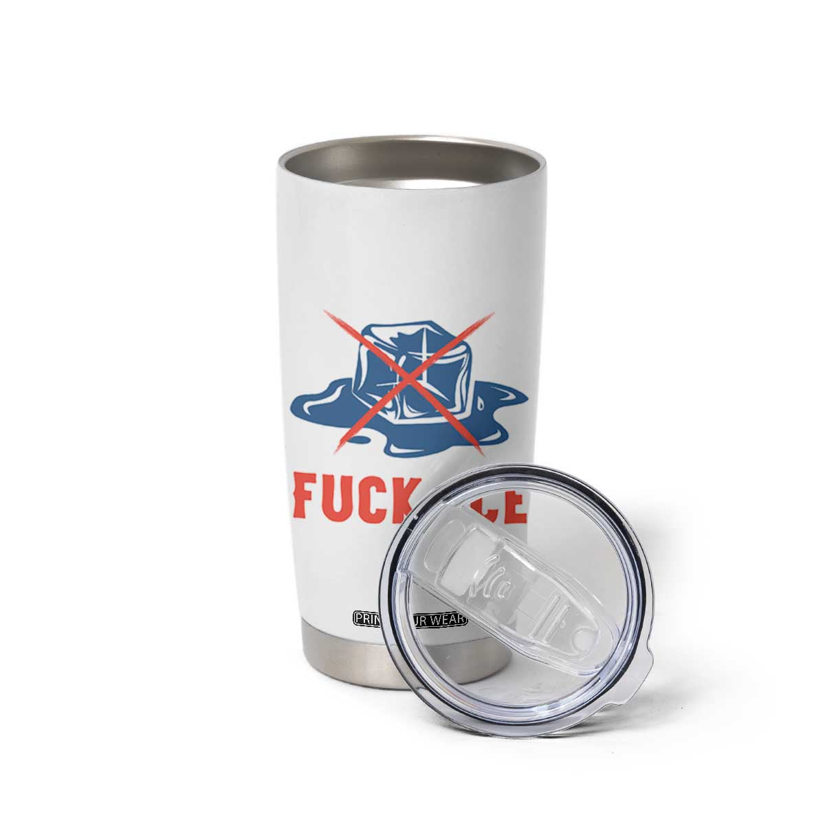 Ice Cube Anti ICE Immigration Human Rights Meme Tumbler Cup TS14 Print Your Wear