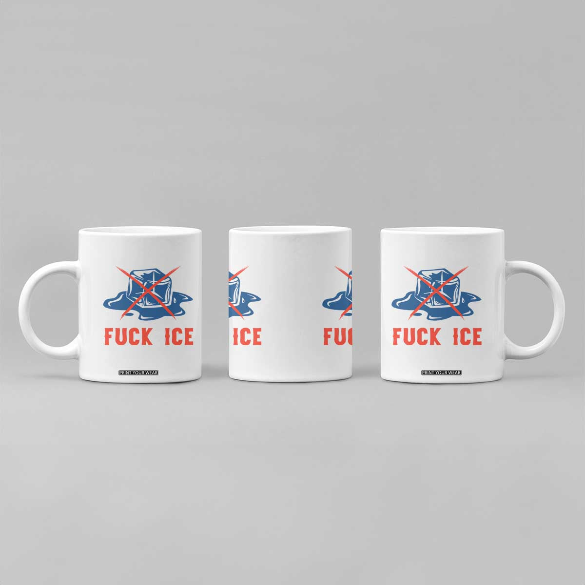 Ice Cube Anti ICE Immigration Human Rights Meme Coffee Mug TS14 Print Your Wear