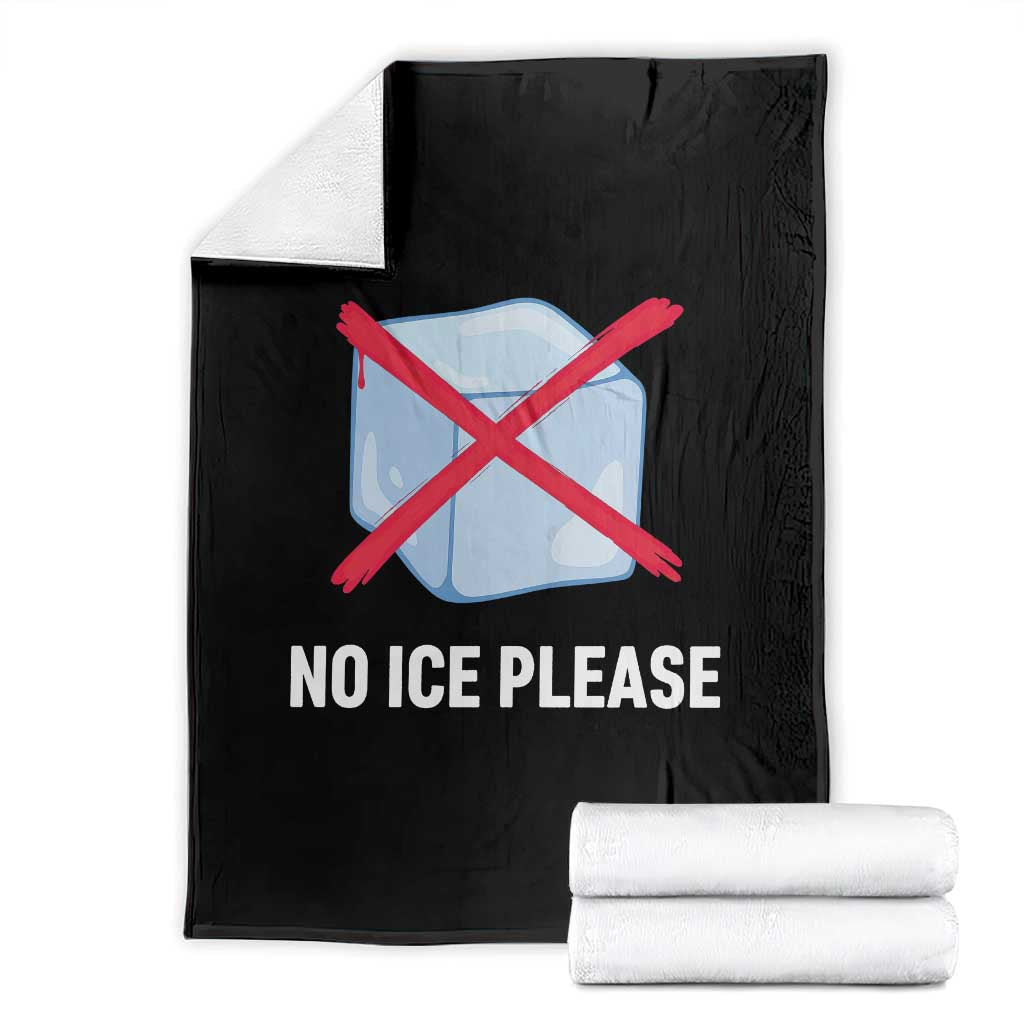 No Ice Please Throw Blanket Ice Cube Anti ICE Deportation Human Rights Protest TS14 Black Print Your Wear