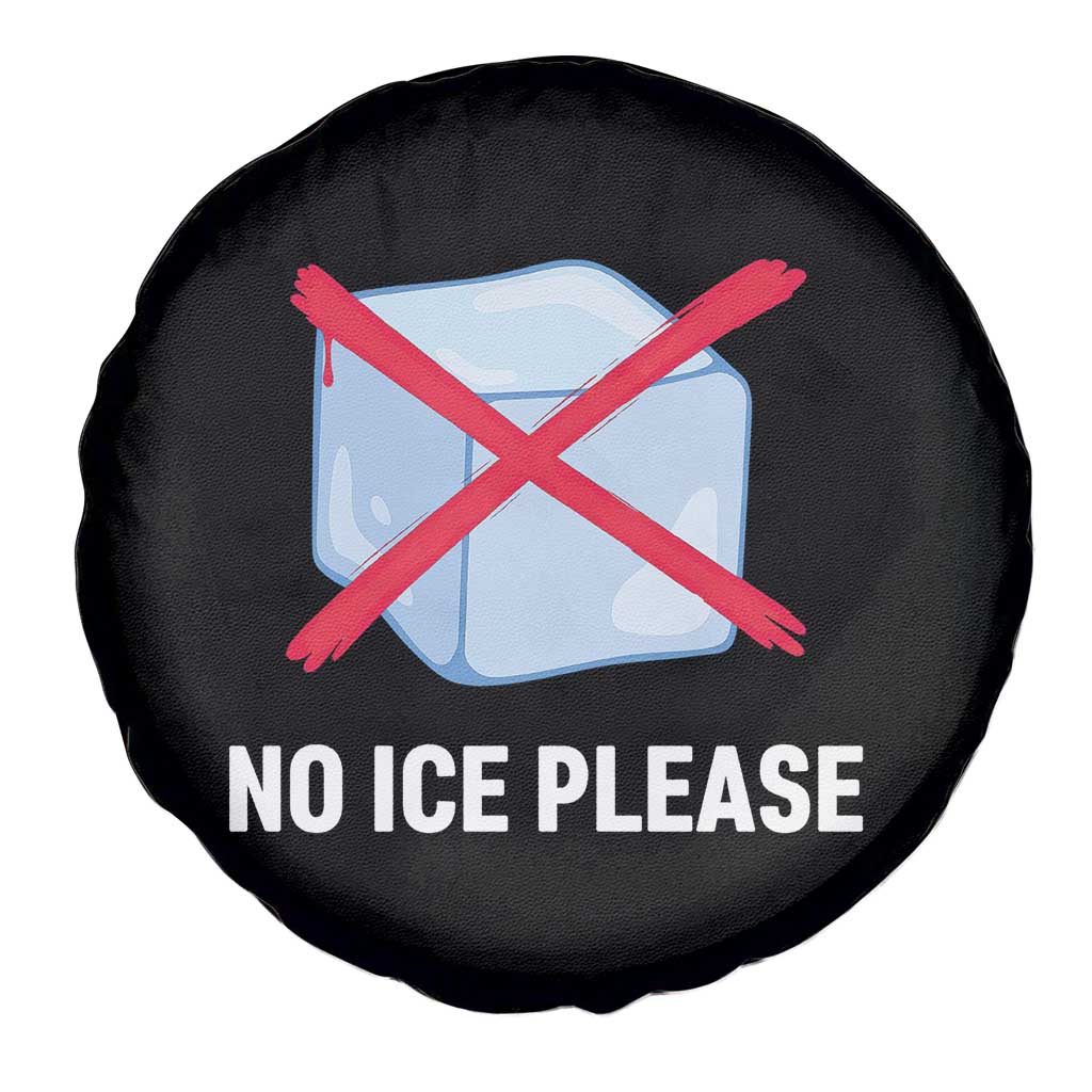 No Ice Please Spare Tire Cover Ice Cube Anti ICE Deportation Human Rights Protest TS14 Print Your Wear