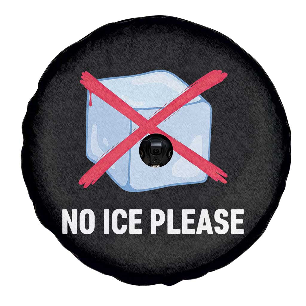 No Ice Please Spare Tire Cover Ice Cube Anti ICE Deportation Human Rights Protest TS14 Print Your Wear