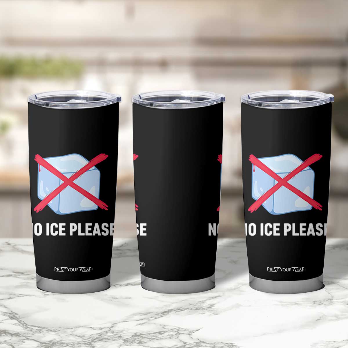 No Ice Please Tumbler Cup Ice Cube Anti ICE Deportation Human Rights Protest TS14 Print Your Wear