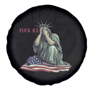 Statue of Liberty Anti ICE Deportation Human Rights Protest Spare Tire Cover TS14 Print Your Wear
