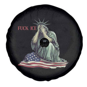 Statue of Liberty Anti ICE Deportation Human Rights Protest Spare Tire Cover TS14 Print Your Wear