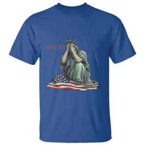 Statue of Liberty Anti ICE Deportation Human Rights Protest T Shirt TS14 Royal Blue Print Your Wear