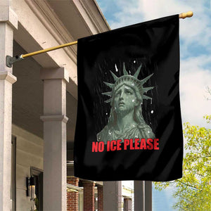 No Ice Please Garden Flag Statue of Liberty Crying Anti ICE Deportation Human Rights TS14 Print Your Wear