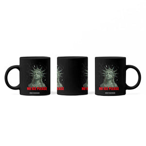No Ice Please Coffee Mug Statue of Liberty Crying Anti ICE Deportation Human Rights TS14 Print Your Wear
