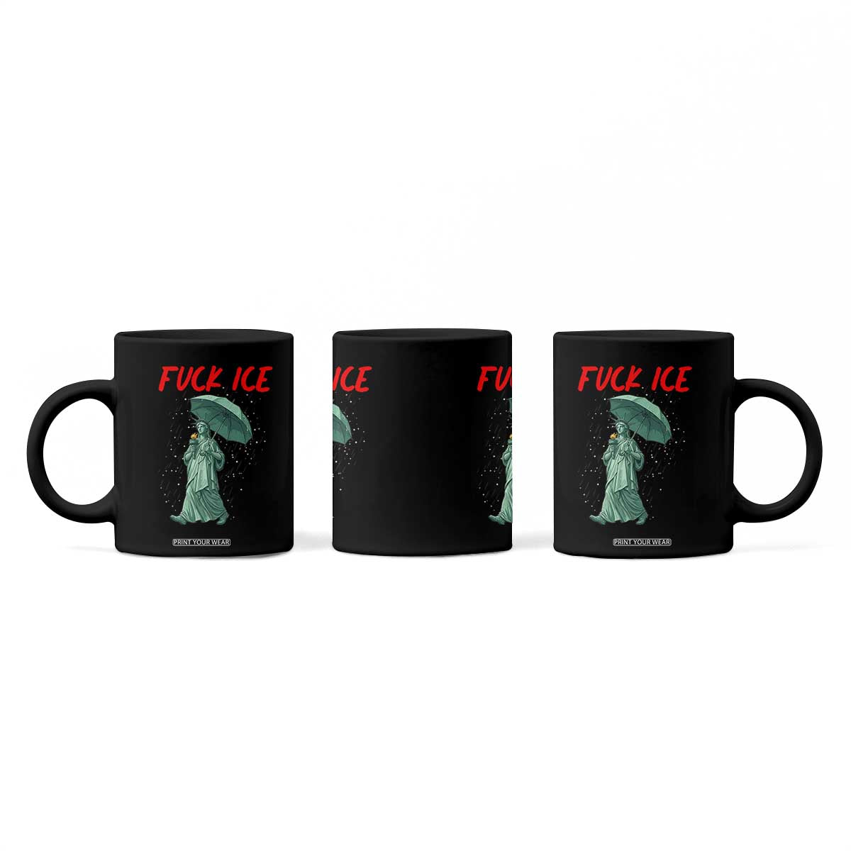 Statue of Liberty Crying Anti ICE Protest Meme Coffee Mug TS14 Print Your Wear