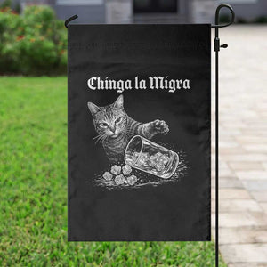 Funny Cat Anti ICE Meme Garden Flag TS14 Print Your Wear