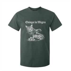 Funny Cat Anti ICE Meme T Shirt For Kid TS14 Dark Forest Green Print Your Wear