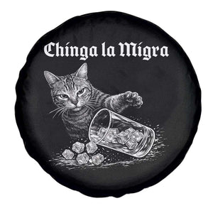 Funny Cat Anti ICE Meme Spare Tire Cover TS14 Print Your Wear
