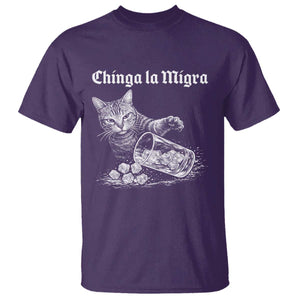 Funny Cat Anti ICE Meme T Shirt TS14 Purple Print Your Wear