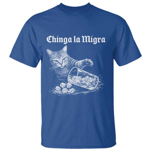 Funny Cat Anti ICE Meme T Shirt TS14 Royal Blue Print Your Wear