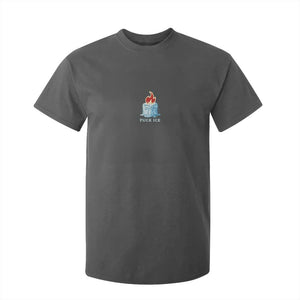 Fck Ice T Shirt For Kid Anti ICE Immigration Deportation Human Rights Protest TS14 Dark Heather Print Your Wear