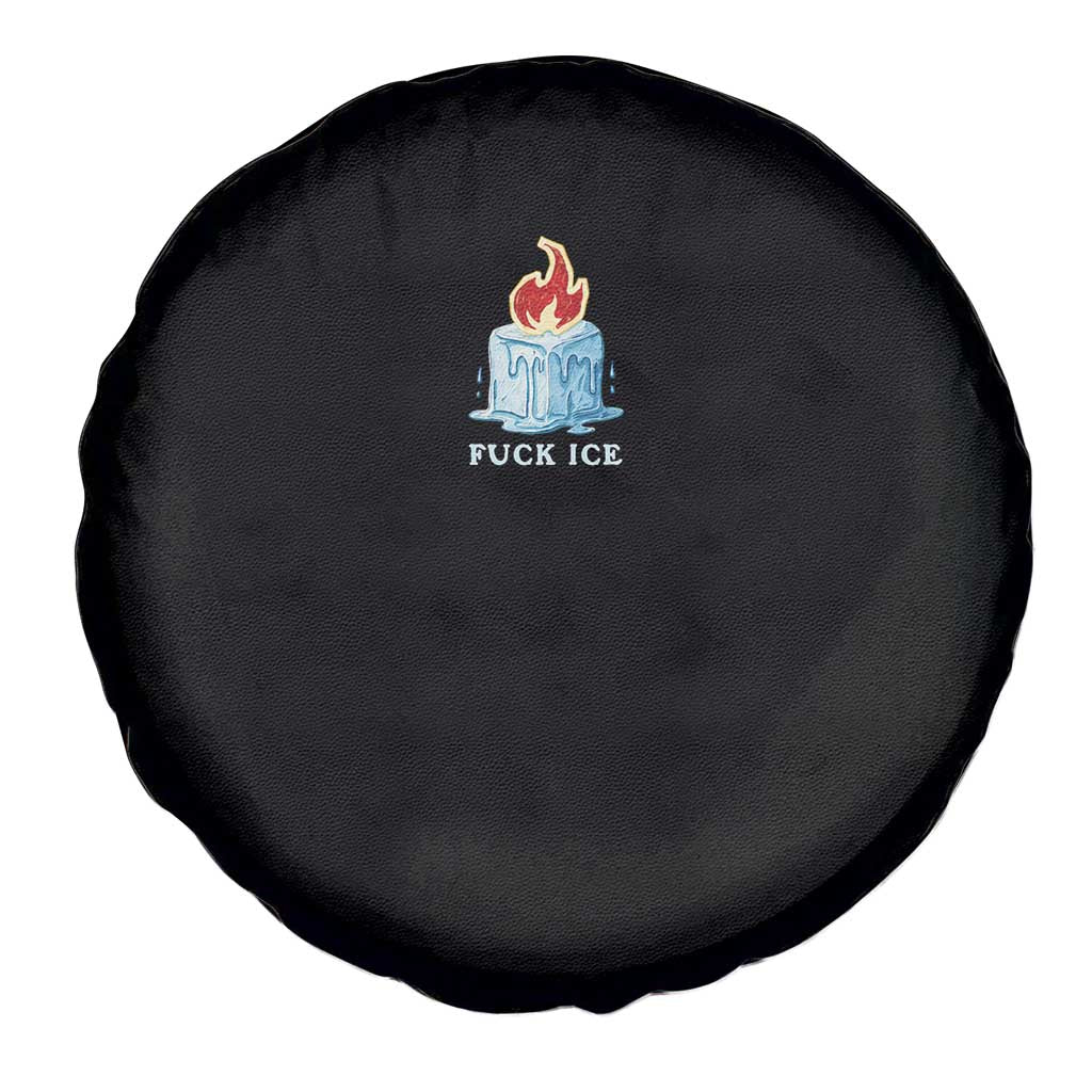 Fck Ice Spare Tire Cover Anti ICE Immigration Deportation Human Rights Protest TS14 Print Your Wear