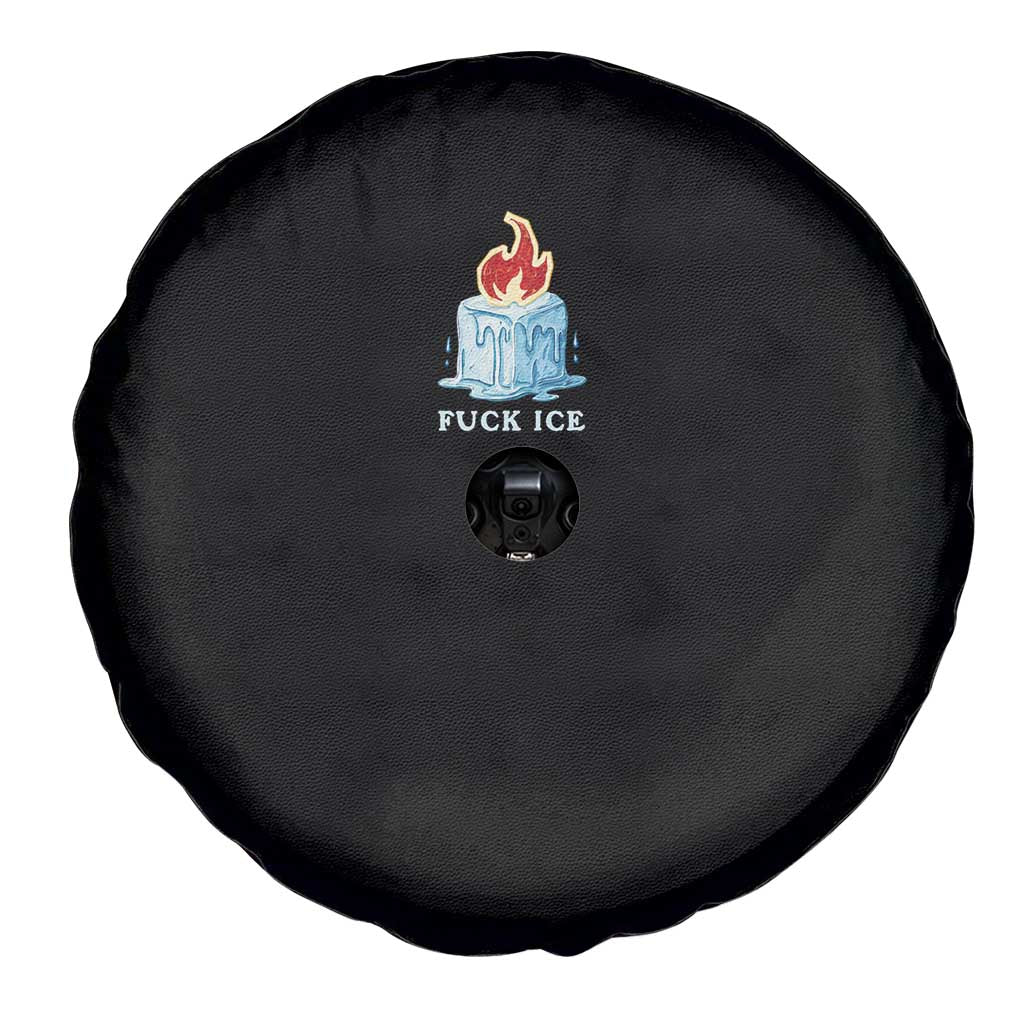 Fck Ice Spare Tire Cover Anti ICE Immigration Deportation Human Rights Protest TS14 Print Your Wear