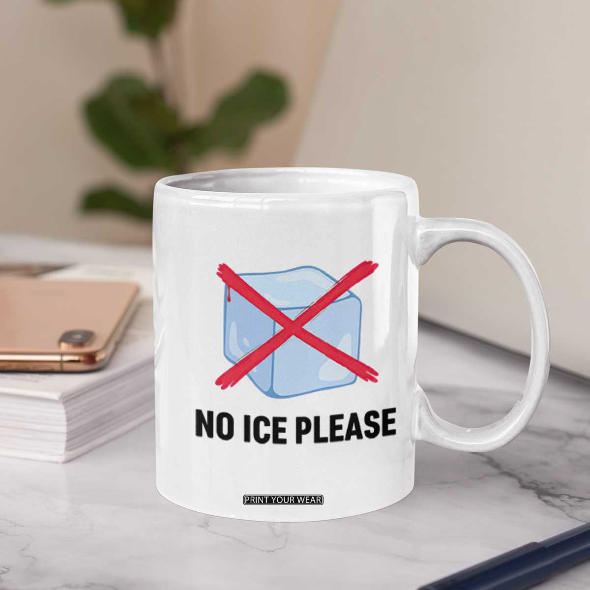 No Ice Please Coffee Mug Subtle Anti ICE Deportation Human Rights TS14 Print Your Wear