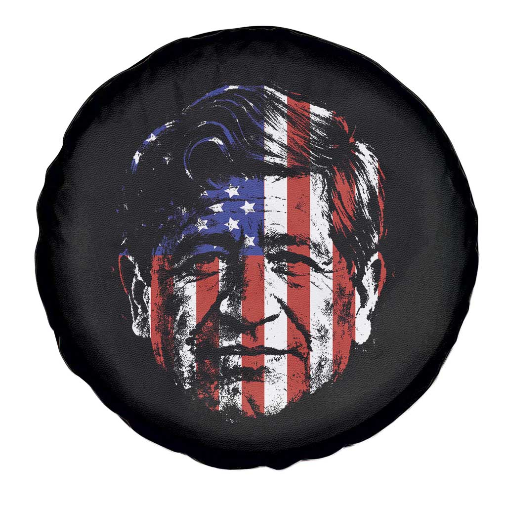 Cesar Chavez Spare Tire Cover Hispanic Heritage Month American Flag Portrait TS14 Print Your Wear