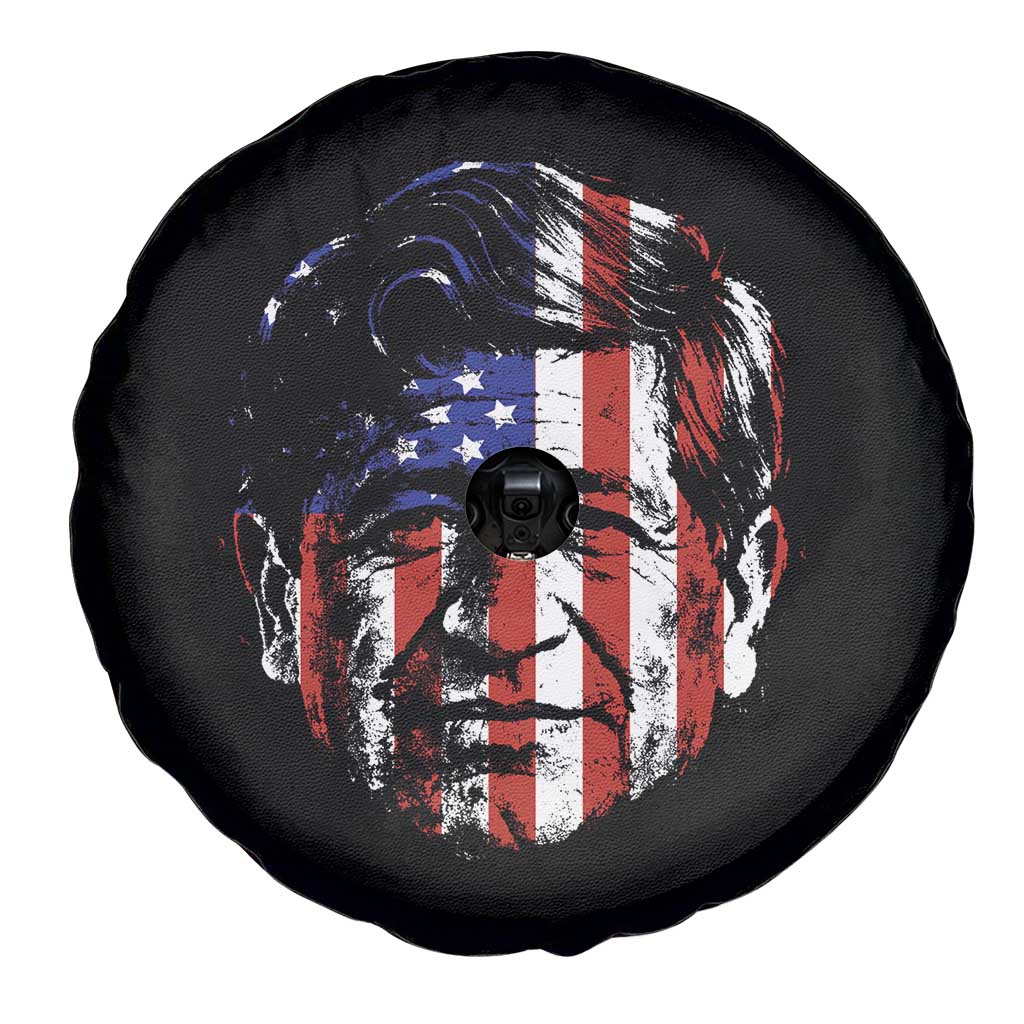 Cesar Chavez Spare Tire Cover Hispanic Heritage Month American Flag Portrait TS14 Print Your Wear
