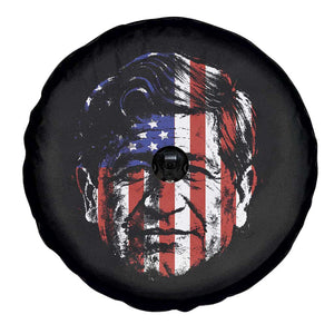 Cesar Chavez Spare Tire Cover Hispanic Heritage Month American Flag Portrait TS14 Print Your Wear
