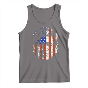 Cesar Chavez Tank Top Hispanic Heritage Month American Flag Portrait TS14 Deep Heather Print Your Wear