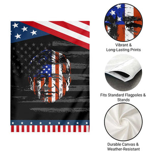 Cesar Chavez Garden Flag Hispanic Heritage Month American Flag Portrait TS14 Print Your Wear