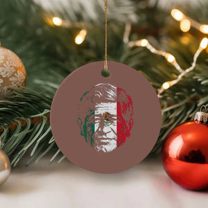Cesar Chavez Day Mexican American Pride Ceramic Ornament TS14 1pc Mocha Print Your Wear