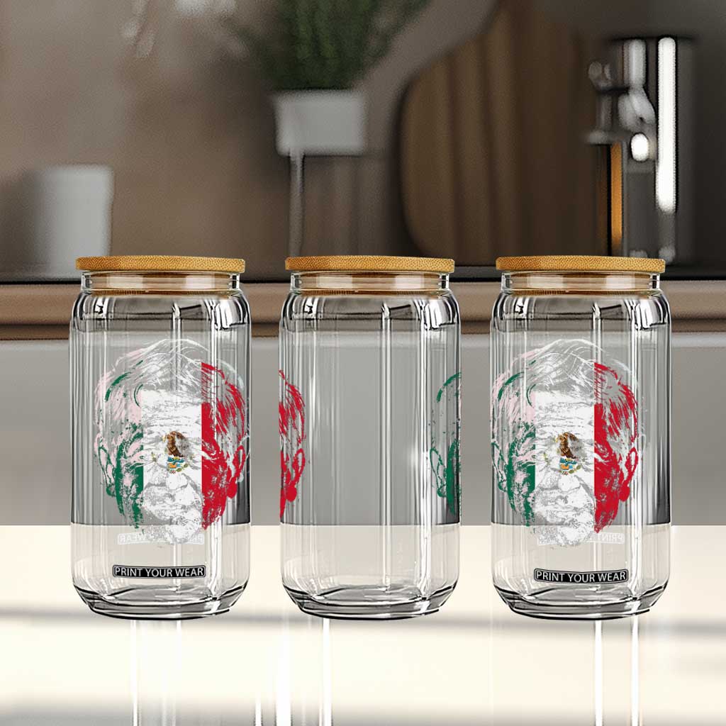Cesar Chavez Day Mexican American Pride Glass Can TS14 Print Your Wear