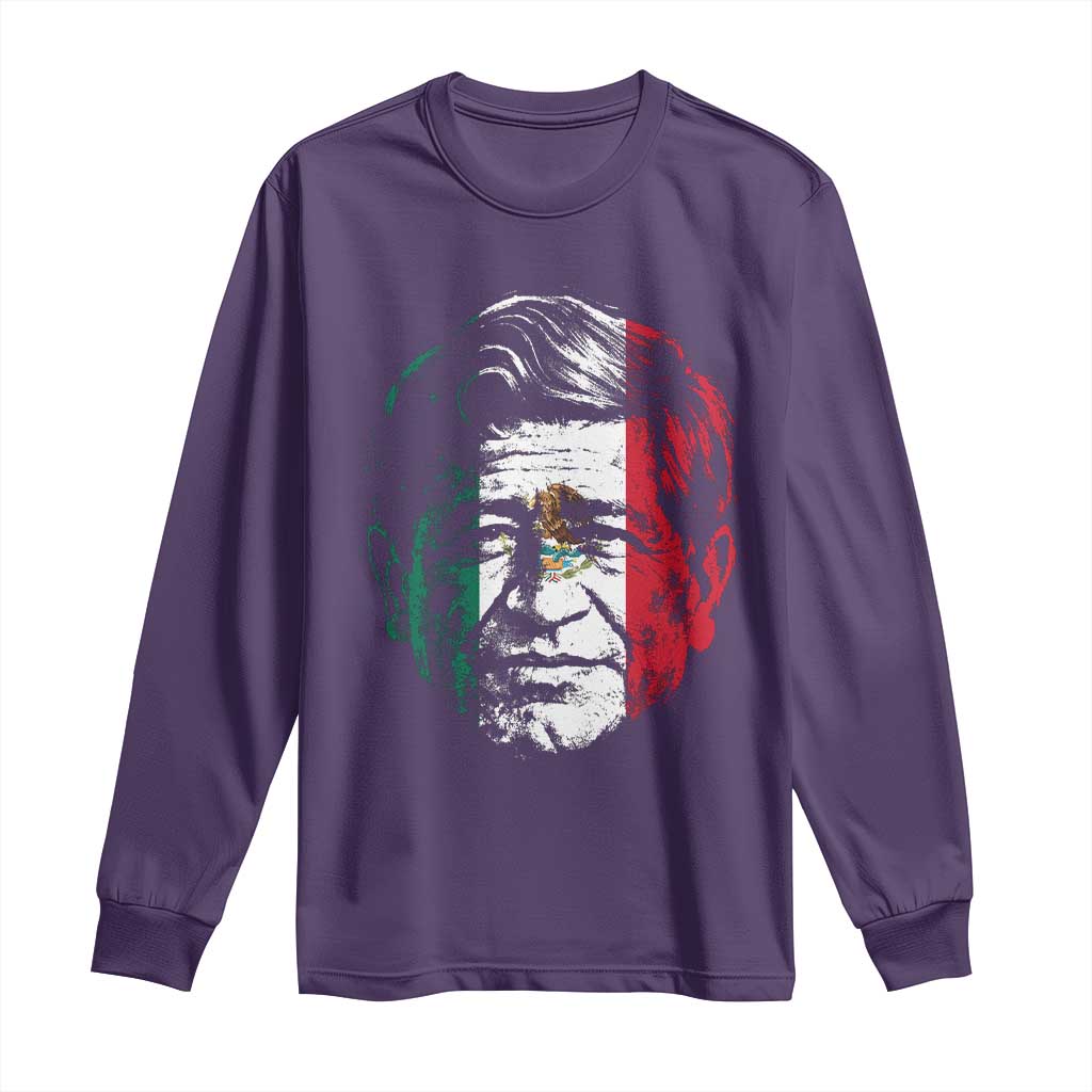 Cesar Chavez Day Mexican American Pride Long Sleeve Shirt TS14 Purple Print Your Wear