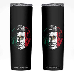 Cesar Chavez Day Mexican American Pride Skinny Tumbler TS14 Black Print Your Wear