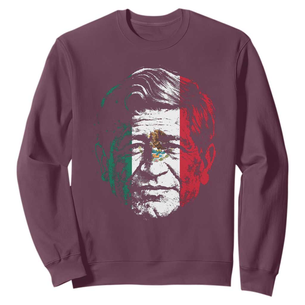 Cesar Chavez Day Mexican American Pride Sweatshirt TS14 Maroon Print Your Wear