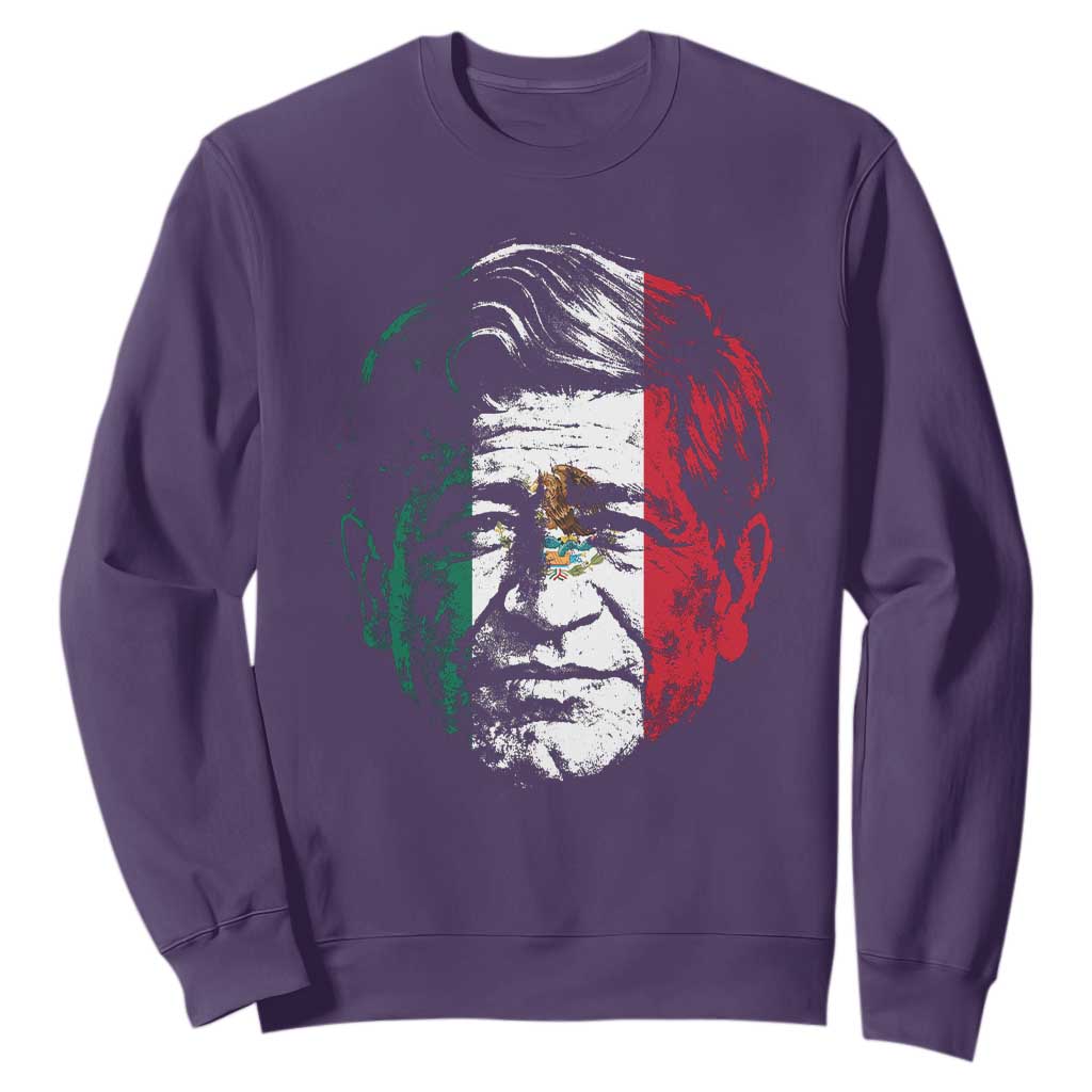 Cesar Chavez Day Mexican American Pride Sweatshirt TS14 Purple Print Your Wear