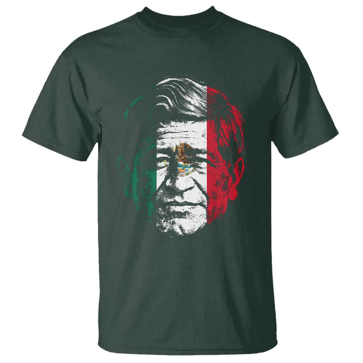 Cesar Chavez Day Mexican American Pride T Shirt TS14 Dark Forest Green Print Your Wear