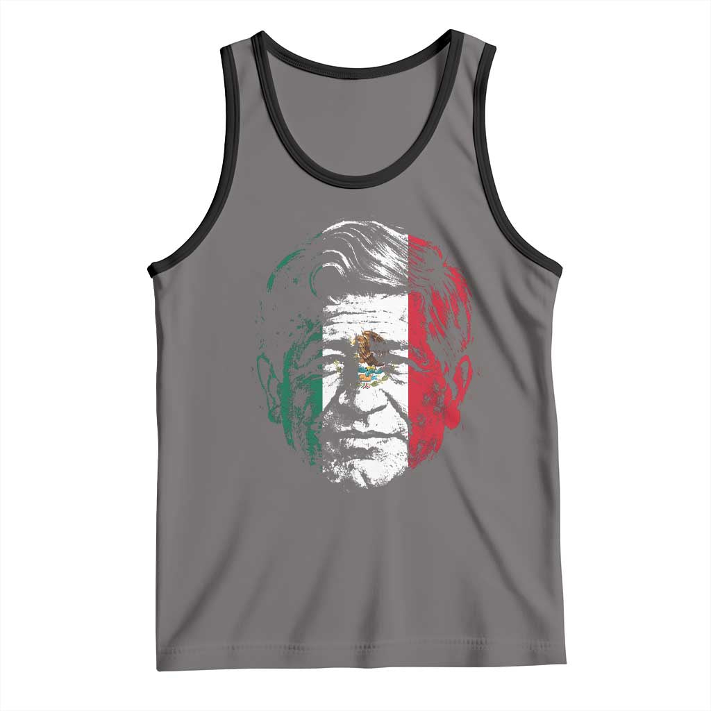 Cesar Chavez Day Mexican American Pride Tank Top TS14 Deep Heather Black Print Your Wear