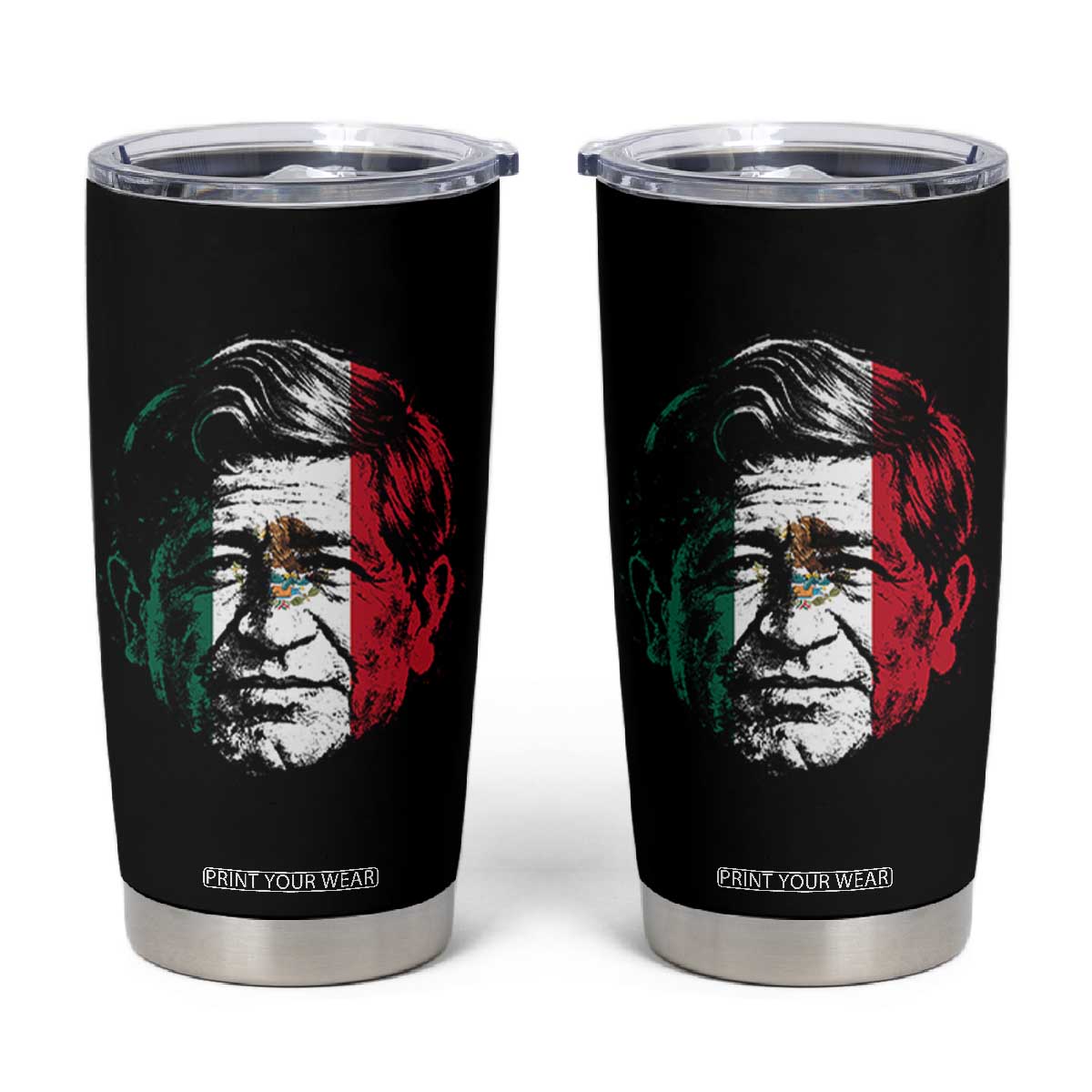 Cesar Chavez Day Mexican American Pride Tumbler Cup TS14 Black Print Your Wear