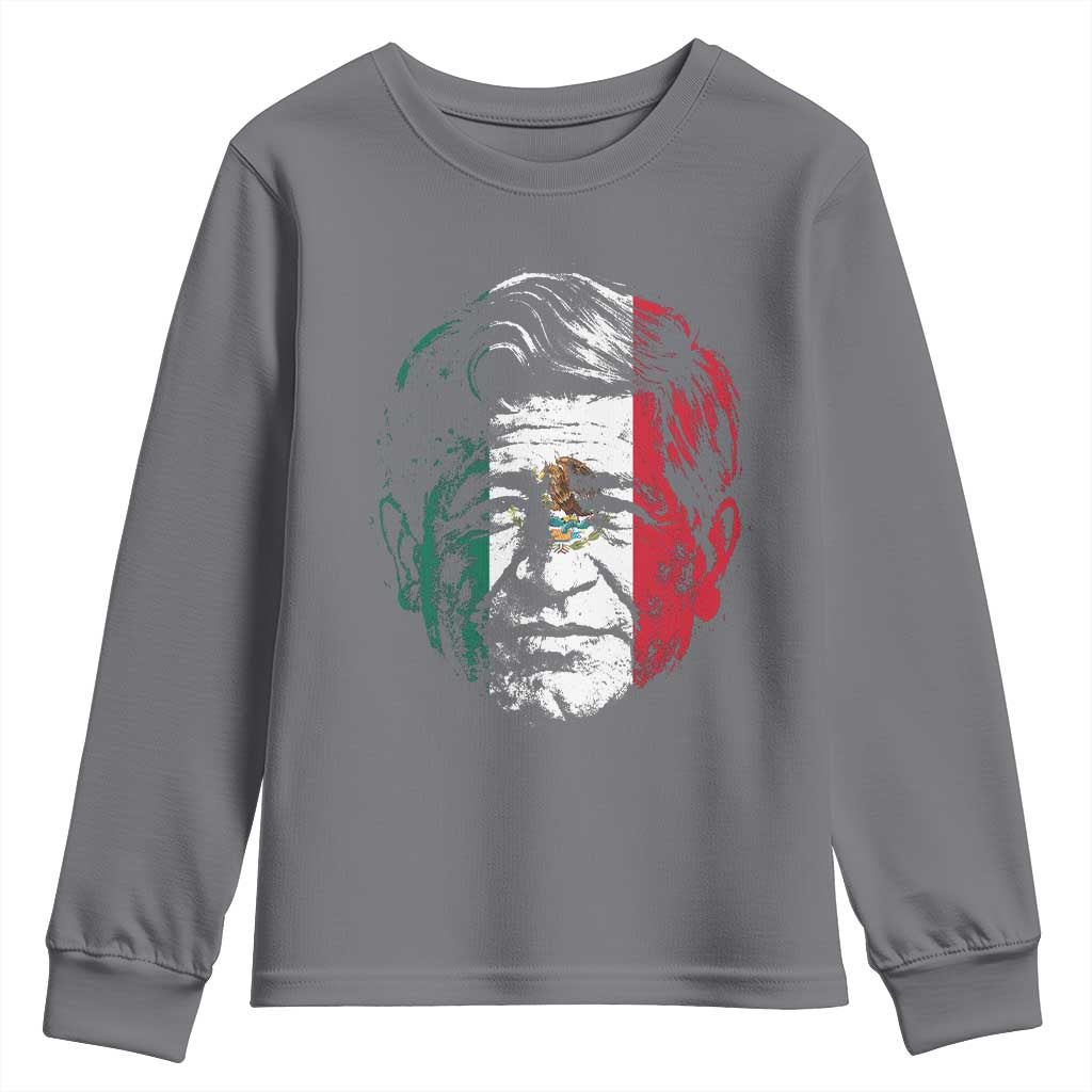 Cesar Chavez Day Mexican American Pride Youth Sweatshirt TS14 Charcoal Print Your Wear