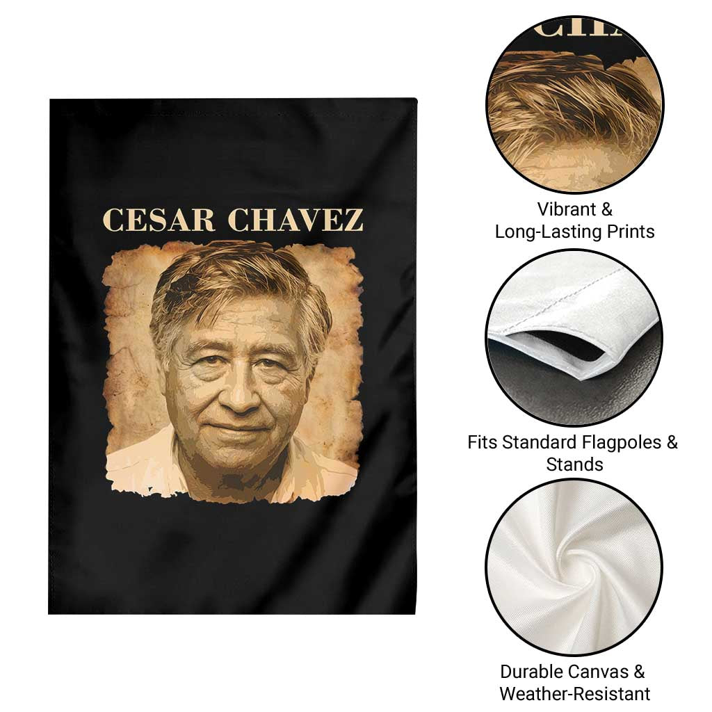 Cesar Chavez Garden Flag Mexican American Pride Latino Heritage TS14 Print Your Wear