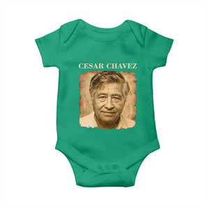 Cesar Chavez Baby Onesie Mexican American Pride Latino Heritage TS14 Irish Green Print Your Wear