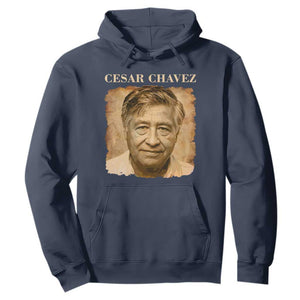 Cesar Chavez Hoodie Mexican American Pride Latino Heritage TS14 Navy Print Your Wear